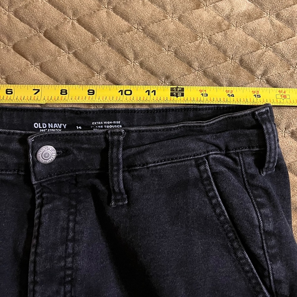 🖤 Flare Jeans - Extra High Rise ❤️ - Picture 4 of 5
